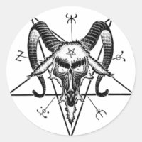 Baphomet-Aufkleber