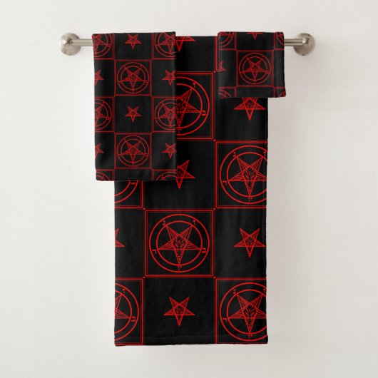 Baphomet Badhandtuch Set (Insitu)