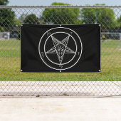 Baphomet Big 3'x5' Outdoor-Qualitätsbanner Banner (Insitu)