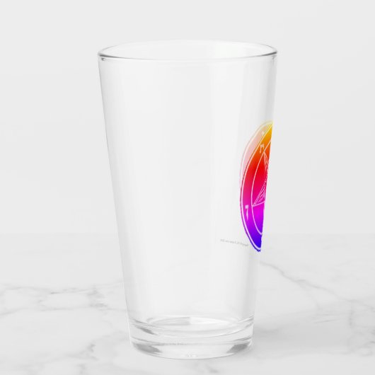 Baphomet Burnt Orange Glas (Rechts)