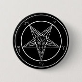 Baphomet Button (Vorderseite)