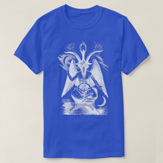 Baphomet Devil Sabbatic Goat Satan 1 T-Shirt (Design vorne)