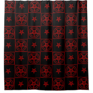 Baphomet Duschvorhang