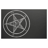 Baphomet Fahne 6" x56 " Stoff (Yard (91,4 cm))