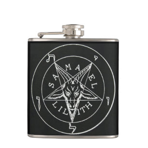 baphomet Flasche Flachmann