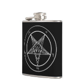 Baphomet Flasche Flachmann (Links)
