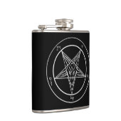 Baphomet Flasche Flachmann (Rechts)