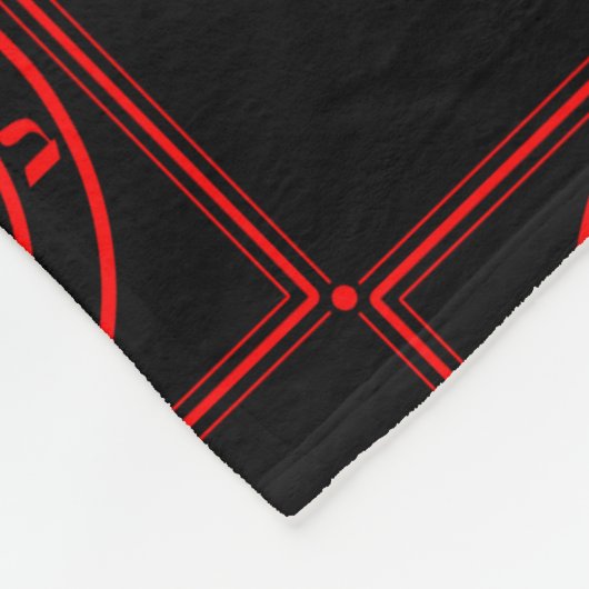 Baphomet Fleecedecke (Ecke)