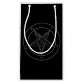 Baphomet Geschenk-Tasche Kleine Geschenktüte (Vorderseite)