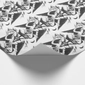 Baphomet Geschenkpapier (Ecke)