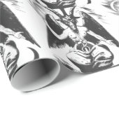 Baphomet Geschenkpapier (Rolleneckpunkt)