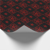 Baphomet Geschenkpapier (Ecke)