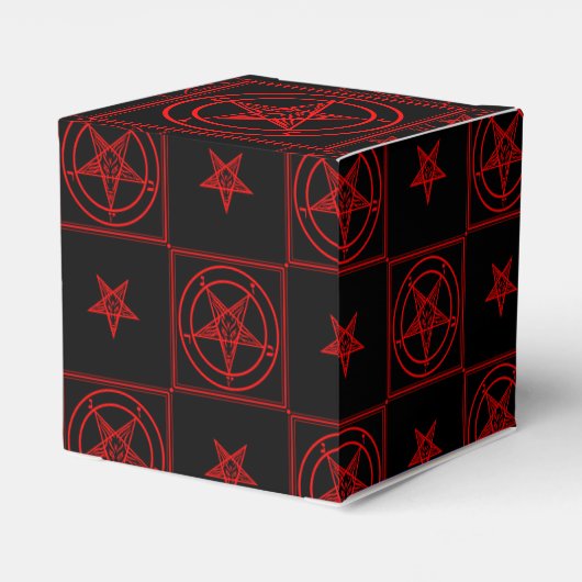Baphomet Geschenkschachtel (Rückseite)