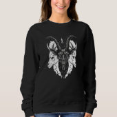 Baphomet Gothic Demon Sweatshirt (Vorderseite)