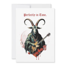Baphomet Gothic Valentinstag-Guitarrenton