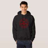 Baphomet Hoodie (Vorne ganz)