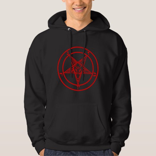 Baphomet Hoodie (Vorderseite)