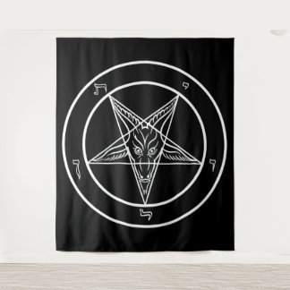 Baphomet HUGE Tapestry 88" x 104" Wandteppich