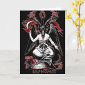 Baphomet Karte (Gelbe Blume)