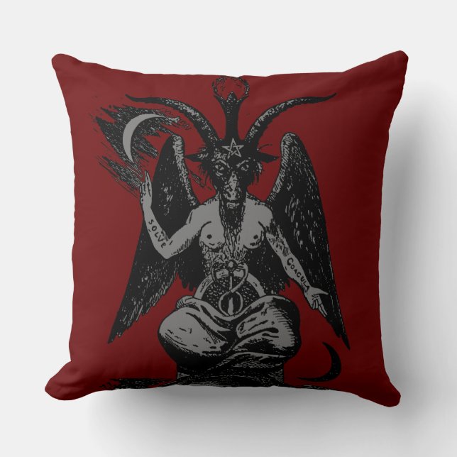 baphomet kissen (Vorderseite)