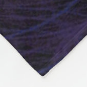 Baphomet leeres Energie-Schwarz-Licht Fleecedecke (Ecke)