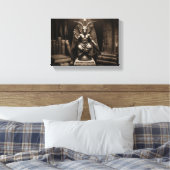 Baphomet Leinwanddruck (Insitu (Schlafzimmer))