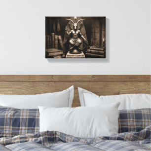 Baphomet Leinwanddruck
