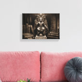 Baphomet Leinwanddruck (Insitu (Wohnzimmer))
