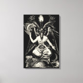 Baphomet Leinwanddruck (Vorderseite)