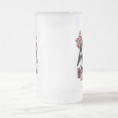 Baphomet Mattglas Bierglas (Mittel)