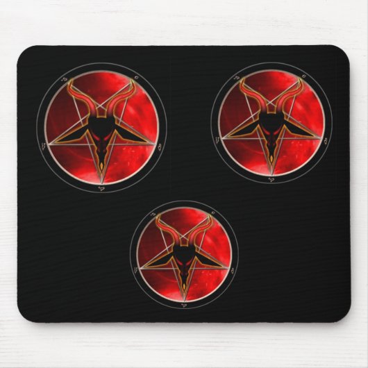 Baphomet Mousepad (Vorne)
