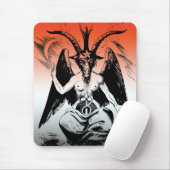 Baphomet Mousepad (Mit Mouse)