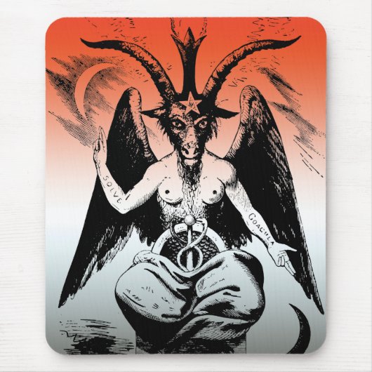 Baphomet Mousepad (Vorne)