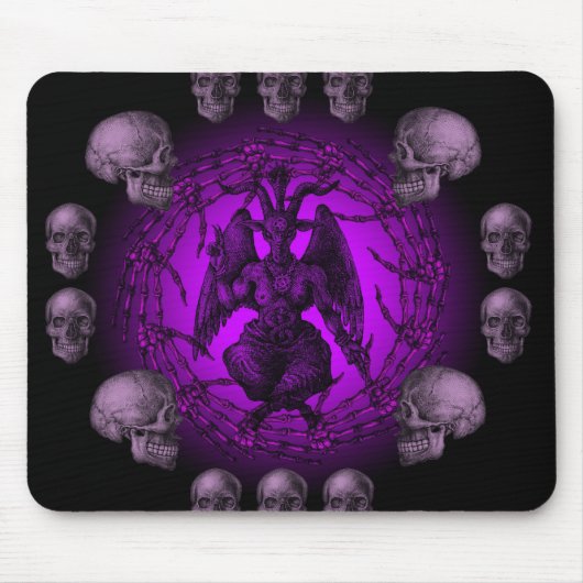 baphomet mousepad (Vorne)