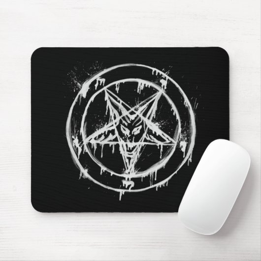 Baphomet Mousepag Mousepad (Mit Mouse)