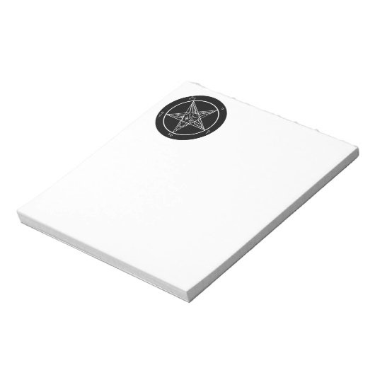 Baphomet Note Pad Notizblock (Rotiert)
