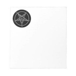 Baphomet Note Pad Notizblock