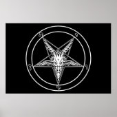 Baphomet Old Style HUGE Poster 40"x60" (Vorne)