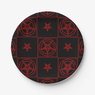 Baphomet Pappteller