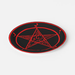 Baphomet Pappteller