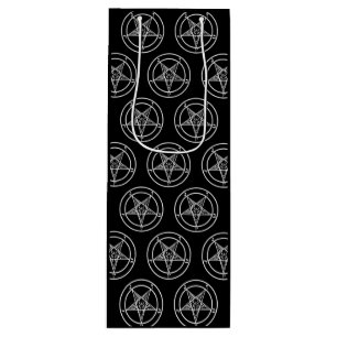 Baphomet Pentagram Satanic Geschenktüte Für Weinflaschen