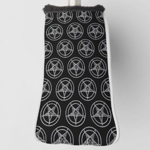Baphomet Pentagram Satanic Golf Headcover
