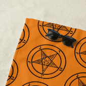 Baphomet Pentagram Strandtuch (Beispiel)