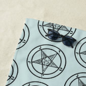 Baphomet Pentagram Strandtuch (Beispiel)