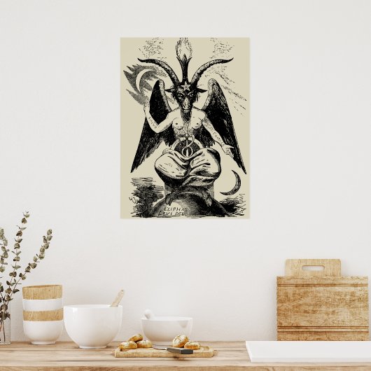 Baphomet Poster (Küche)