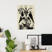 Baphomet Poster (Heimbüro)