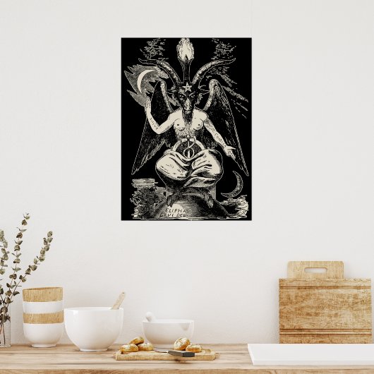 Baphomet Poster (Küche)