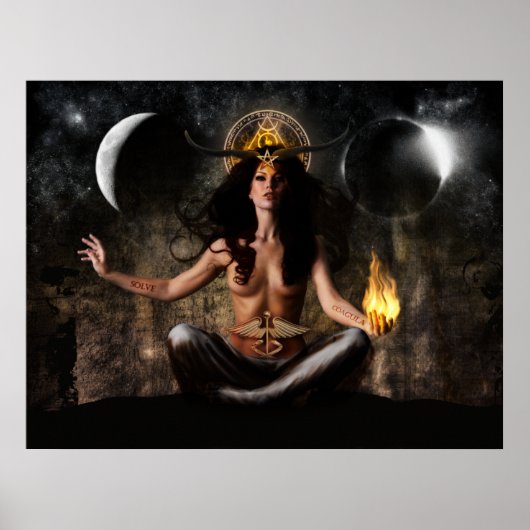 Baphomet Poster (Vorne)