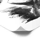 Baphomet Poster (Ecke)