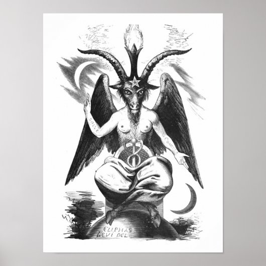 Baphomet Poster (Vorne)